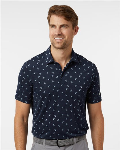 Adidas Men's Ultimate365 Mesh Print Polo - A2012