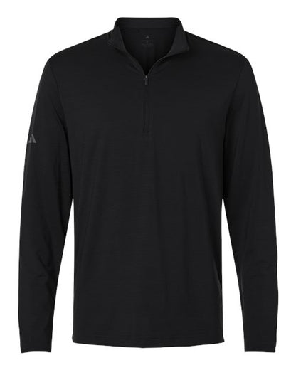 Adidas Men's Textured Stripe Quarter-Zip Pullover - A708