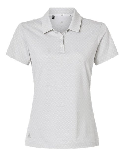 Adidas Women's 4-Way Stretch Printed Polo - A717