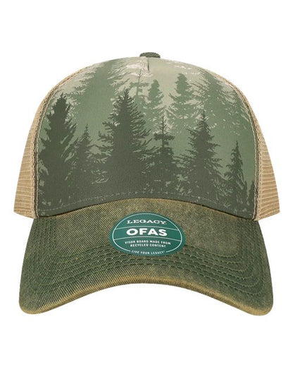 LEGACY Old Favorite Five-Panel Trucker Cap - OFAFP
