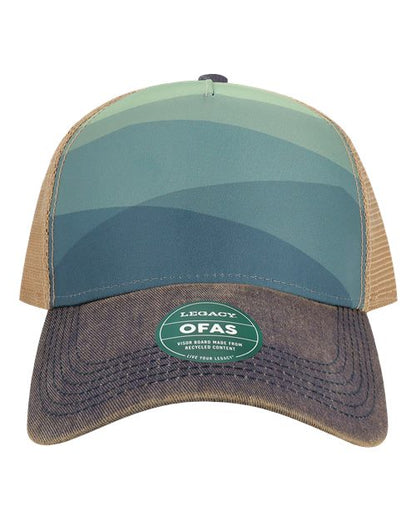 LEGACY Old Favorite Five-Panel Trucker Cap - OFAFP