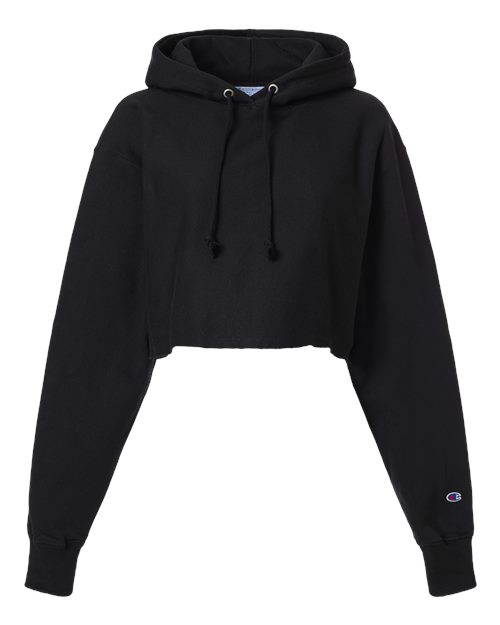 Champion Women's Reverse Weave® Hooded Cropped Sweatshirt - RW01W