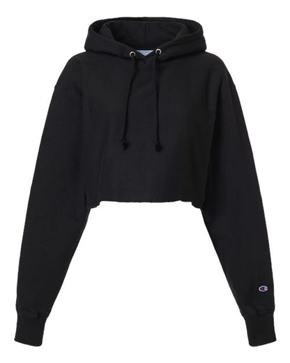 Champion Women's Reverse Weave® Hooded Cropped Sweatshirt - RW01W
