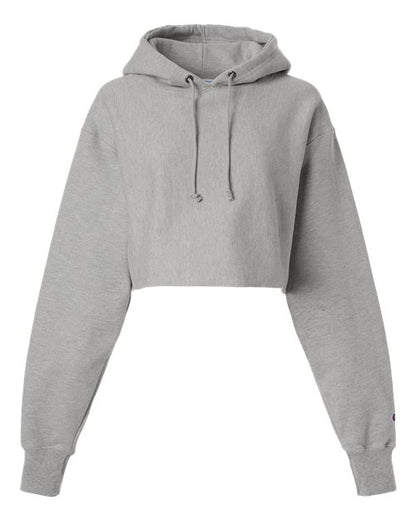 Champion Women's Reverse Weave® Hooded Cropped Sweatshirt - RW01W