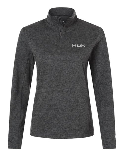 HUK Women's Coldfront+ Quarter-Zip Pullover - H6130024