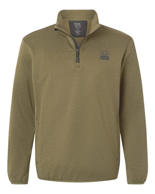 HUK Men's Coldfront+ Quarter-Zip Pullover - H130098