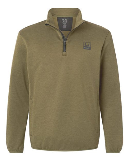 HUK Men's Coldfront+ Quarter-Zip Pullover - H130098