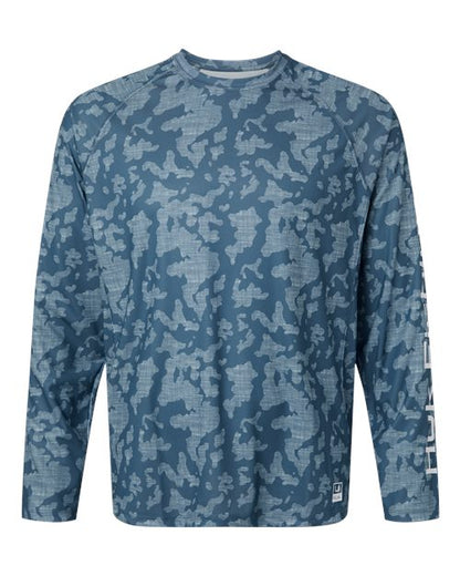 HUK Men's Lopro Running Lakes Long Sleeve T-Shirt - H12L0017