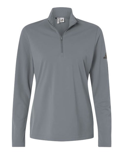 Adidas Women's Lightweight Quarter-Zip Pullover - A400