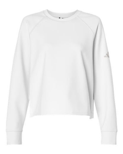 Adidas Women's Beyond Side-Snap Crewneck Sweatshirt - A1014