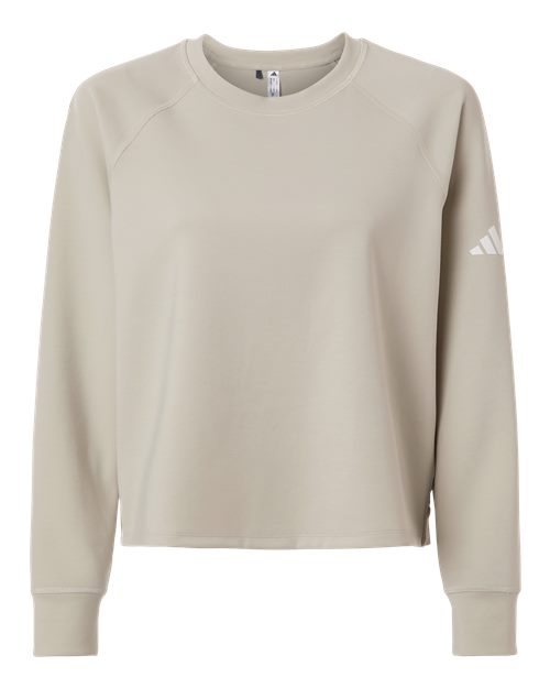 Adidas Women's Beyond Side-Snap Crewneck Sweatshirt - A1014