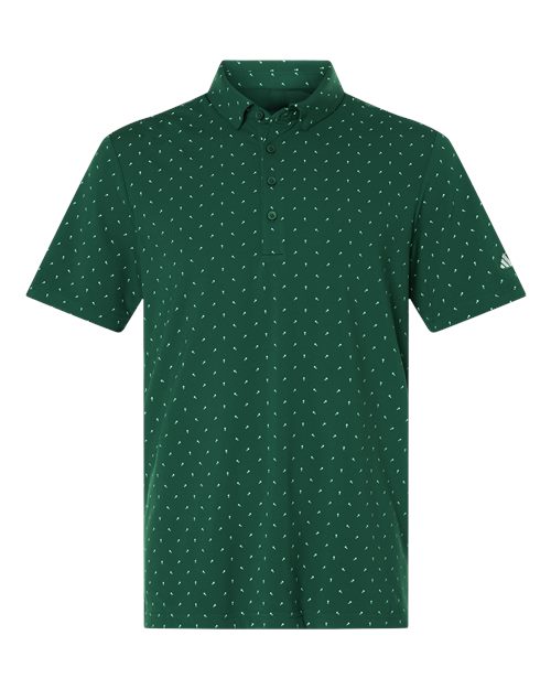 Adidas Men's Ultimate365 Micro Print Polo - A2028