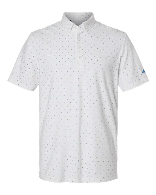 Adidas Men's Ultimate365 Micro Print Polo - A2028