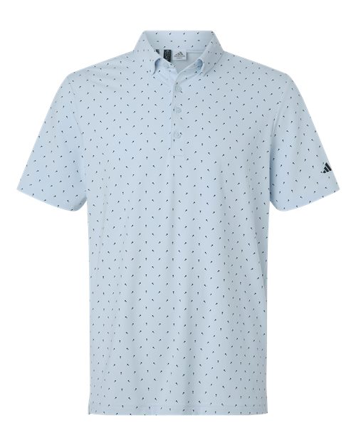 Adidas Men's Ultimate365 Micro Print Polo - A2028