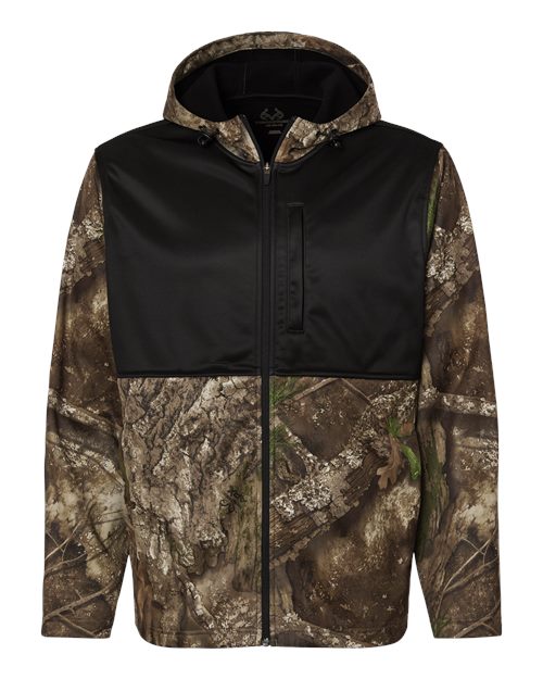 RealTree Unisex Realtree® Performance Colorblocked Full-Zip Hooded Sweatshirt - RT5204