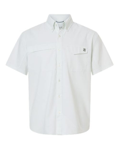 HUK Men's Tidepoint Printed Short Sleeve Shirt - H1500220