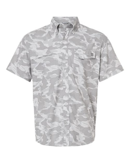 HUK Men's Tidepoint Printed Short Sleeve Shirt - H1500220