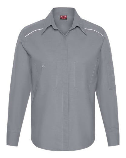Red Kap Women's Airflow Long Sleeve Work Shirt - SP5A