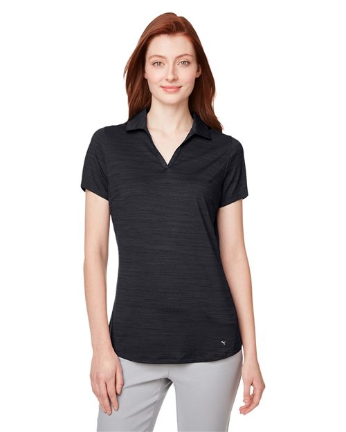 Puma Golf Women's Cloudspun Free V-neck Polo - 597695