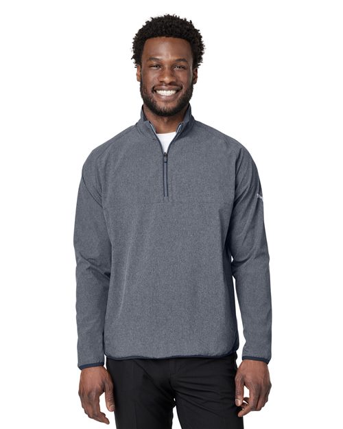 Puma Golf Men's Coastal Woven Quarter-Zip Pullover - 538931