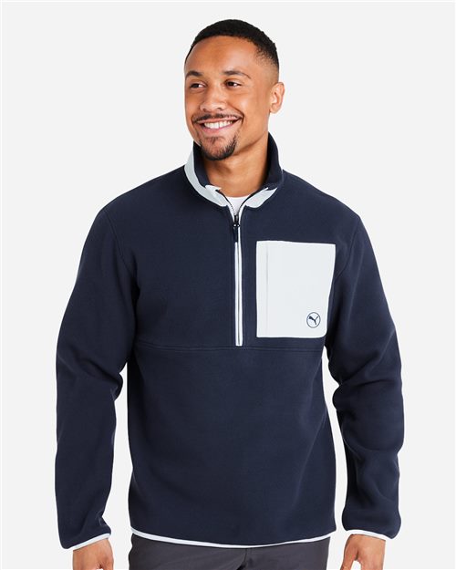 Puma Golf - Men's Fleece Quarter-Zip Pullover - 628407