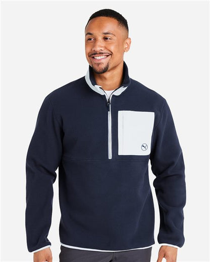 Puma Golf - Men's Fleece Quarter-Zip Pullover - 628407