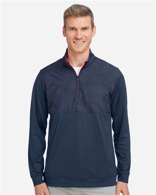 Puma Golf - Men's Volition Camo Cover Quarter-Zip Pullover - 537472