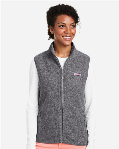 vineyard vines Women's Harbor Fleece Vest - O001412