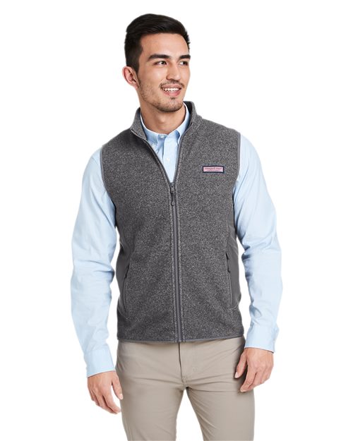 vineyard vines Men's Harbor Fleece Vest - O001401