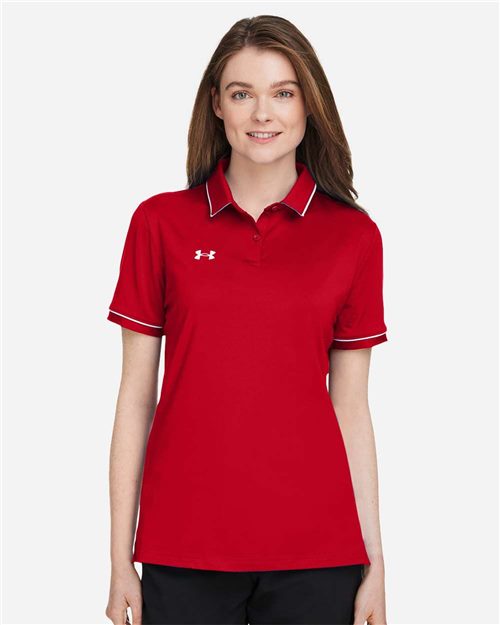 Under Armour Women's Tipped Teams Performance Polo - 1376905