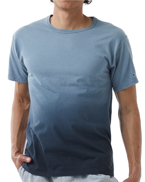 Champion Unisex Classic Jersey Dip Dye T-Shirt - CD100D