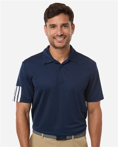 Adidas Men's Performance 3-Stripes Climacool Polo - A719