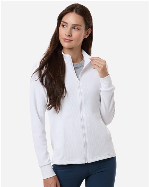 Adidas Women's Performance Textured Full-Zip Jacket - A1015