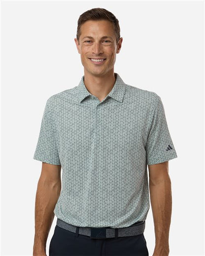 Adidas Men's Ultimate365 Mesh Tango Print Climacool Polo - A2023
