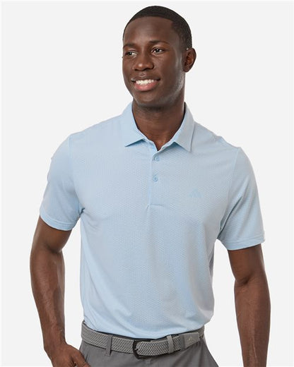 Adidas Men's Performance Textured Polo - A2024