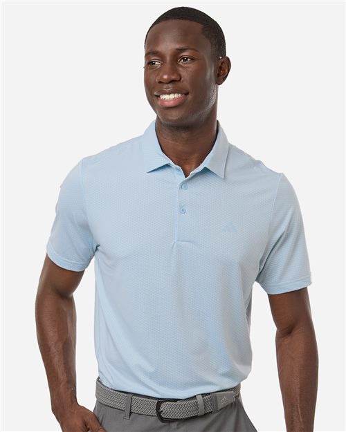 Adidas Men's Performance Textured Polo - A2024