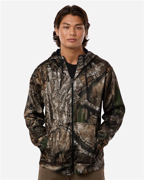 RealTree Unisex Realtree® Performance Full-Zip Hooded Sweatshirt - RT5201