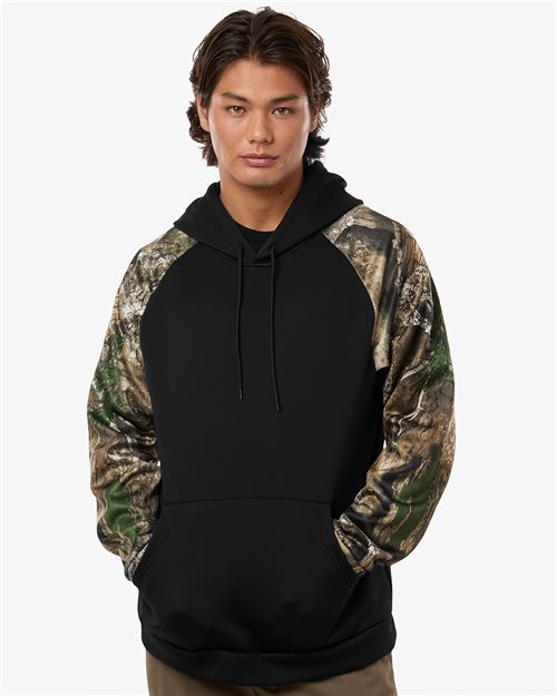 RealTree Unisex Realtree® Performance Colorblocked Hooded Sweatshirt - RT5305