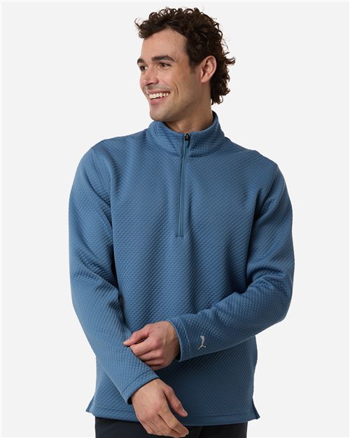 Puma Golf Men's Pebble Quarter-Zip Pullover - 638595