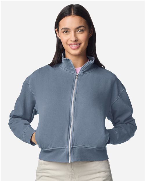 Comfort Colors Women's Garment-Dyed Full-Zip Jacket - 1570L
