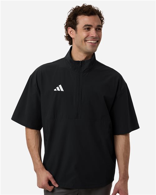Adidas Men's Short Sleeve Quarter-Zip Pullover - AT505