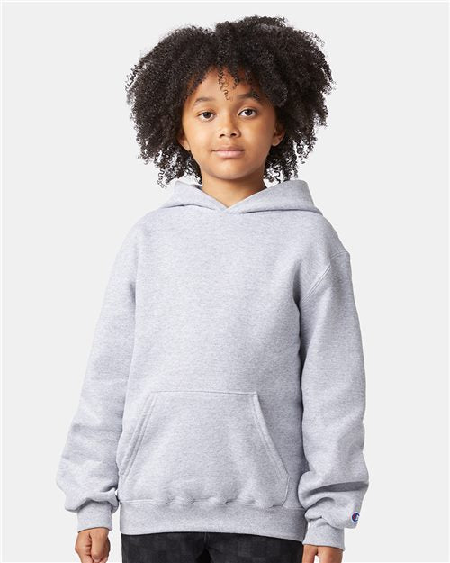 Champion Youth Powerblend® Hooded Sweatshirt - S790