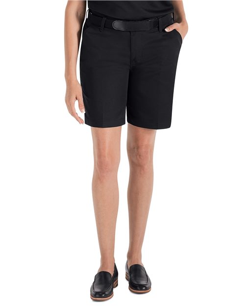 Red Kap Women's Plain Front 8" Shorts - PT27