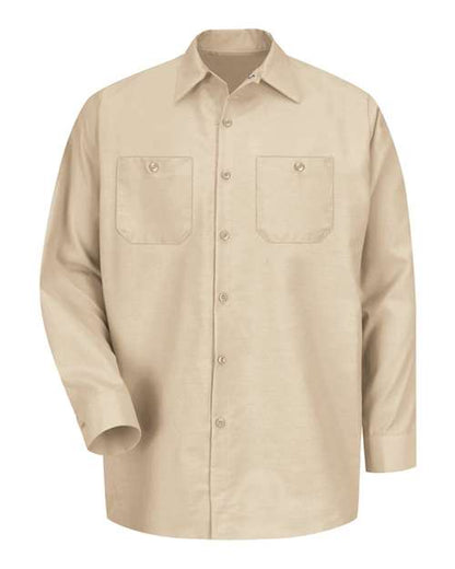 Red Kap - Men's Industrial Long Sleeve Work Shirt - SP14