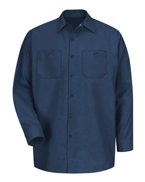 Red Kap - Men's Industrial Long Sleeve Work Shirt - SP14