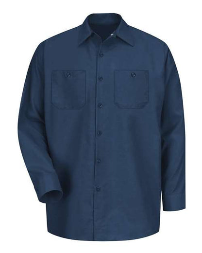 Red Kap - Men's Industrial Long Sleeve Work Shirt - SP14