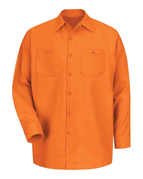 Red Kap - Men's Industrial Long Sleeve Work Shirt - SP14