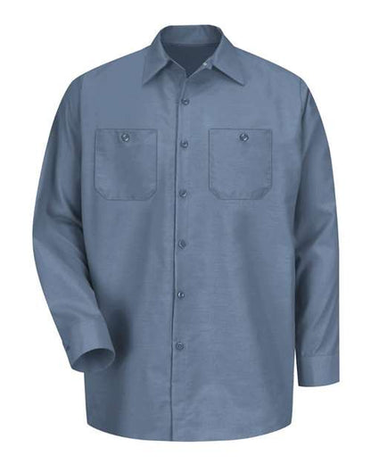 Red Kap - Men's Industrial Long Sleeve Work Shirt - SP14