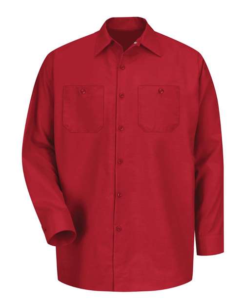 Red Kap - Men's Industrial Long Sleeve Work Shirt - SP14