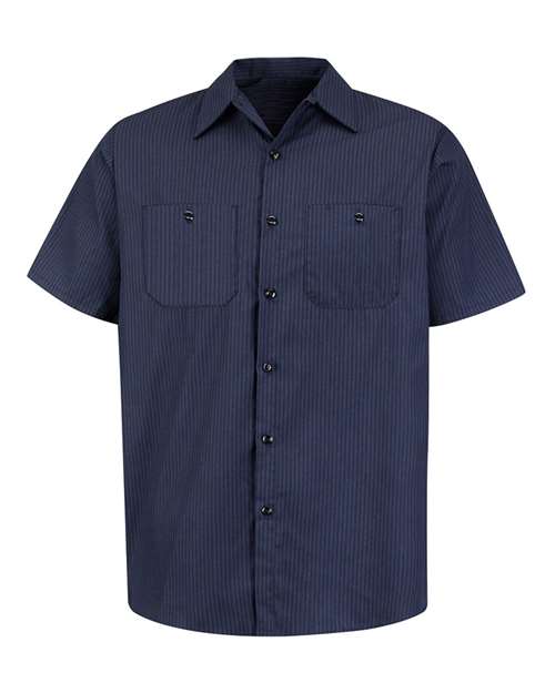 Red Kap Men's Industrial Short Sleeve Work Shirt - SP24